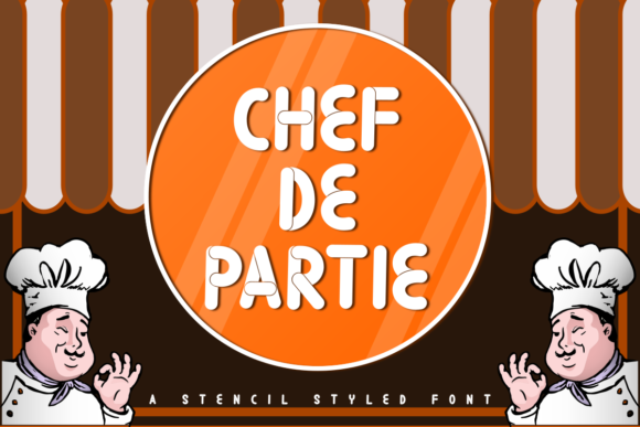 Chef De Partie Display Font Review