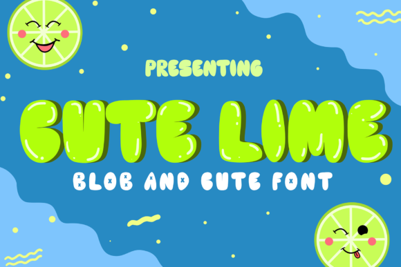 Cute Lime: A Vibrant Display Font for Creative Campaigns