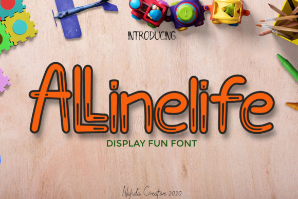 Discover Allinelife: A Versatile Display Font for Creative Projects