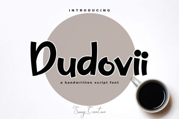 Dudovii Font for Business Branding