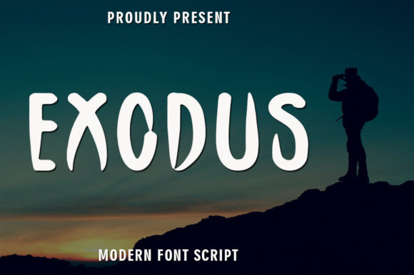 Exodus: A Font That Adds Personality to Digital Design