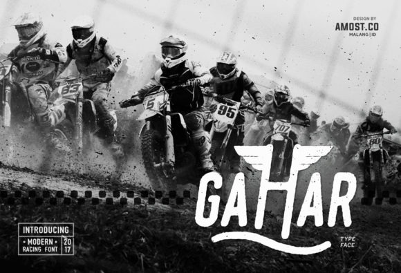 Gahar: A Bold Typeface for Standout Branding