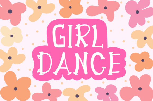 Girl Dance Font for Editorial Design and Creative Projects