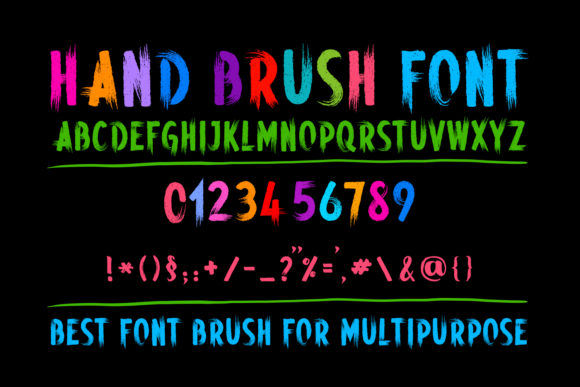 Hand Brush: A Display Font That Elevates Editorial Design