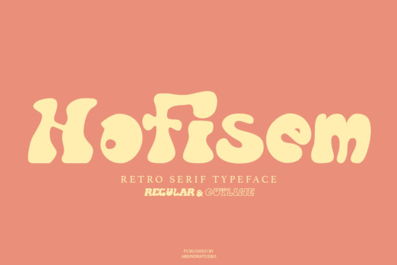 Hofisem: A Bold Display Font for Branding Projects