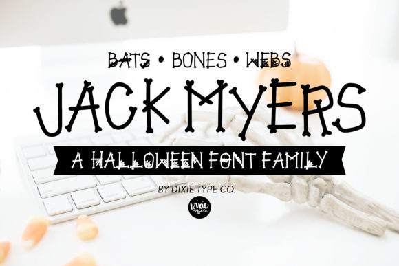 Jack Myers: A Spooky Display Font for Bold Campaigns