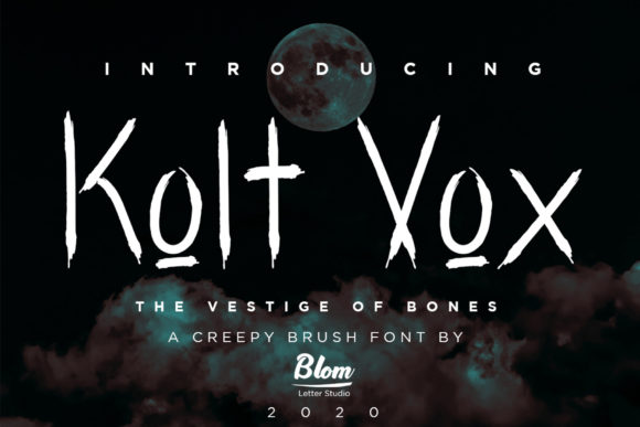 Kolt Vox: A Spooky Font That Elevates Brand Design
