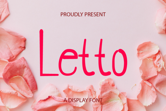 Letto Font for Eye-Catching Brand Content