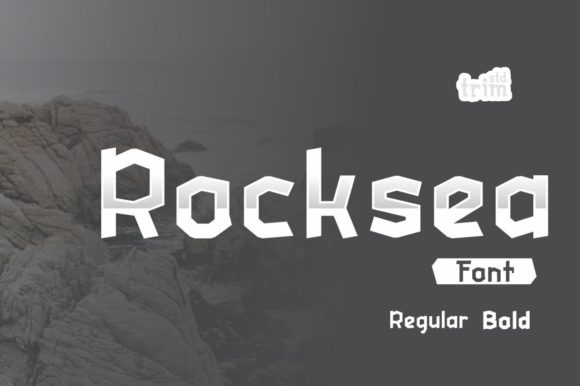 Rocksea: A Bold Display Font for Digital Branding