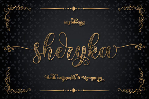 Sheryka: A Handwritten Font with Editorial Elegance