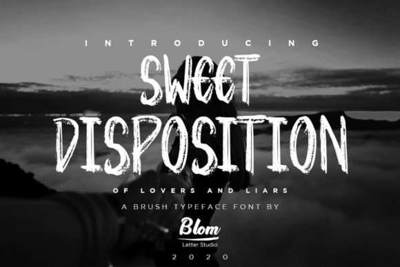 Sweet Disposition: A Casual Display Font for Creative Branding