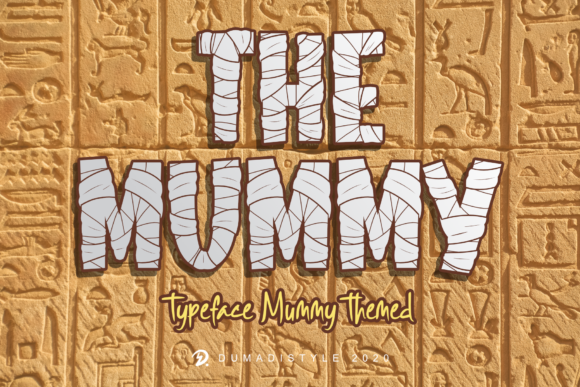 The Mummy Font: A Bold Display Typeface for Eye-Catching Campaigns