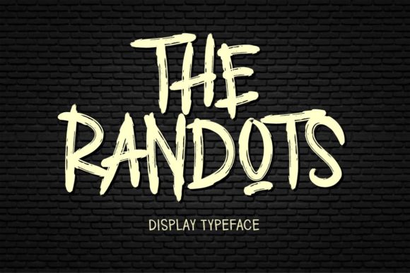 The Randots: A Bold Display Font for Eye-Catching Campaigns