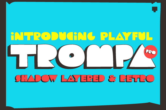 Trompa: A Bold Display Font for Handmade Creations