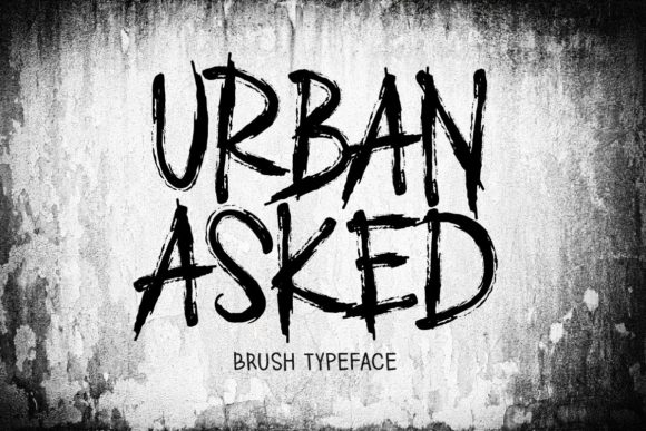 Urban Asked Font for Handmade Creations
