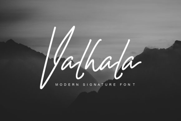 Valhala Font Elevates Editorial Design with Classy Modernity